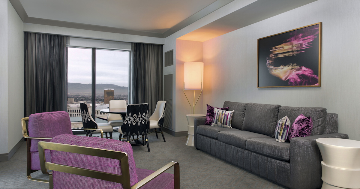 Las Vegas Luxury Hotel Two Bedroom City Suite The