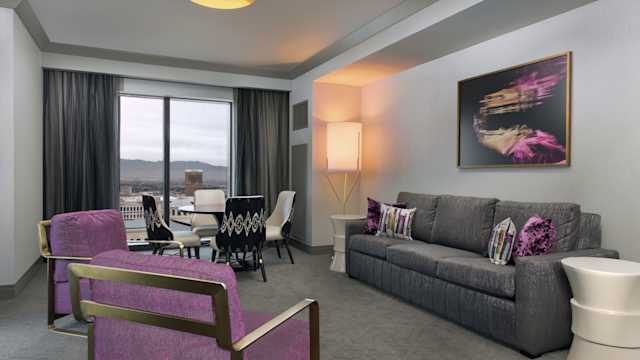 Cosmopolitan Las Vegas Terrace Studio Two Queen Beds Las Vegas Luxury Hotel | Terrace Studio Two Queen Beds | The Cosmopolitan