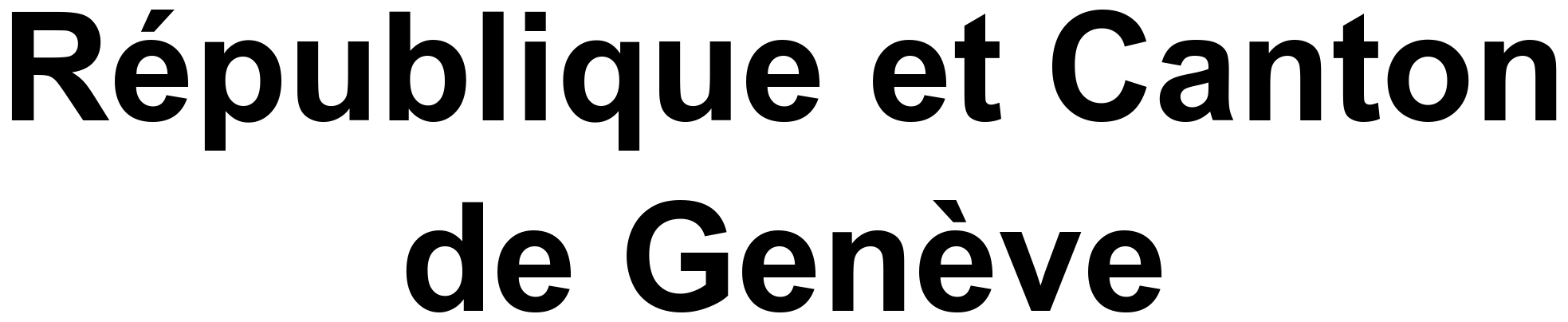République et Canton de Genève