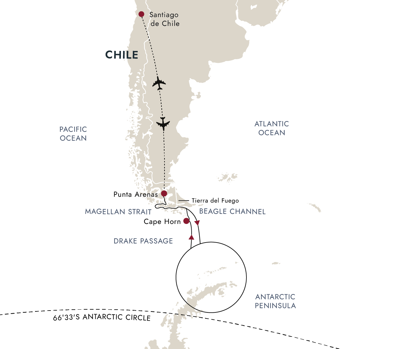 antarctic cruises from chile