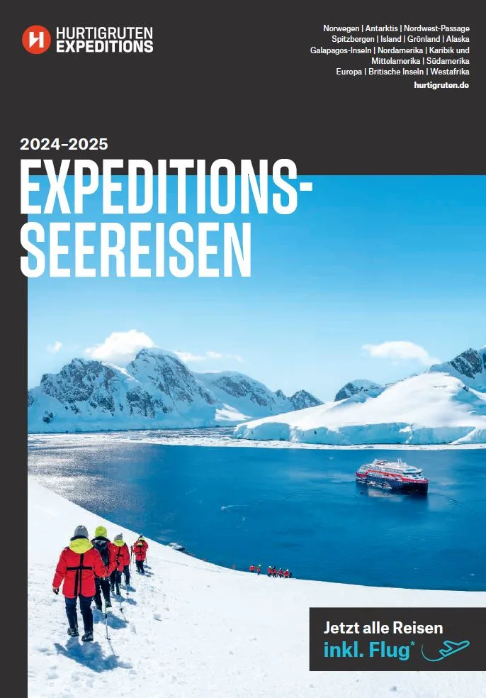 NEU: Katalog Expeditions-Seereisen, Saison 2024-2025