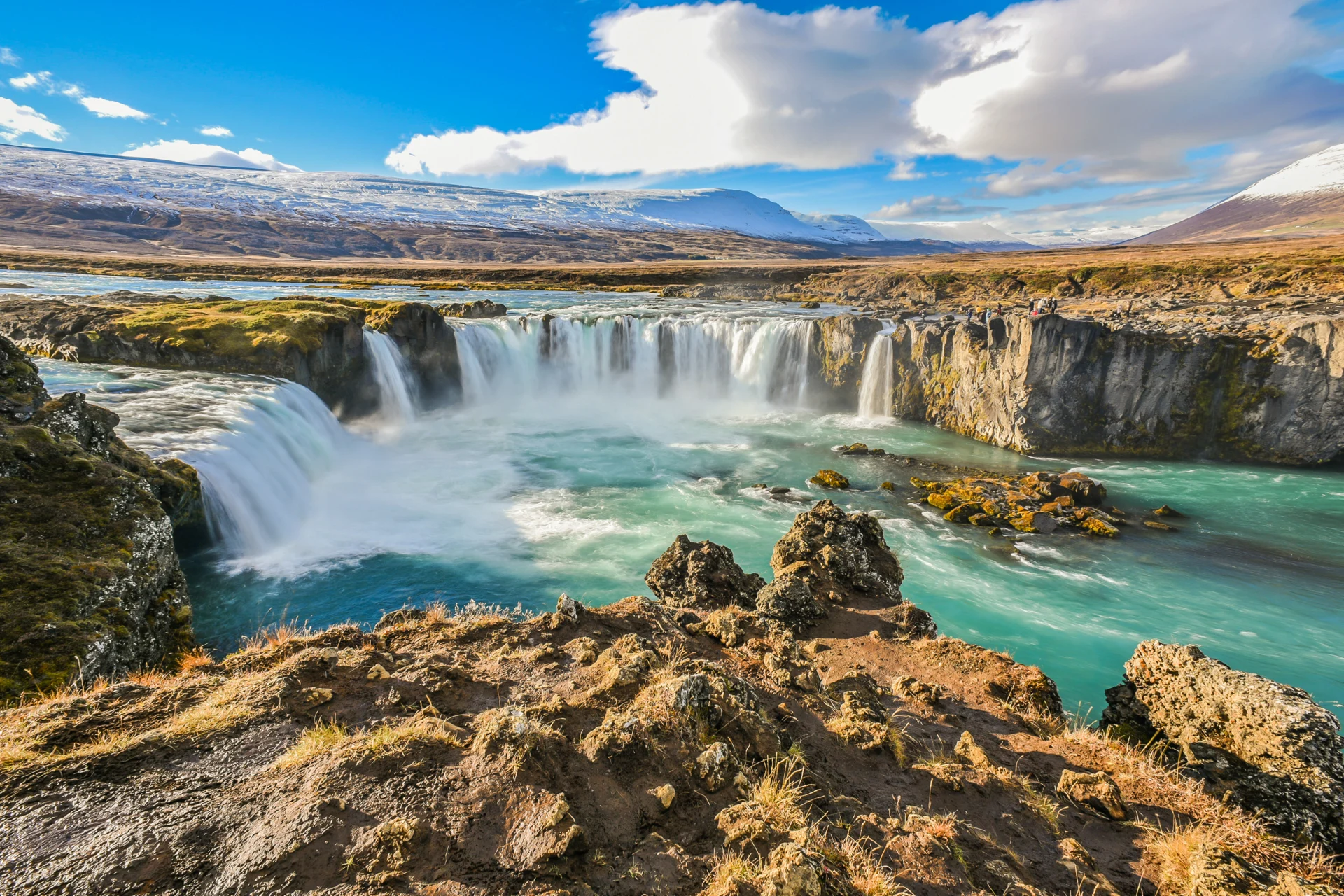 Goðafoss waterfall in Iceland. Credit: Shutterstock