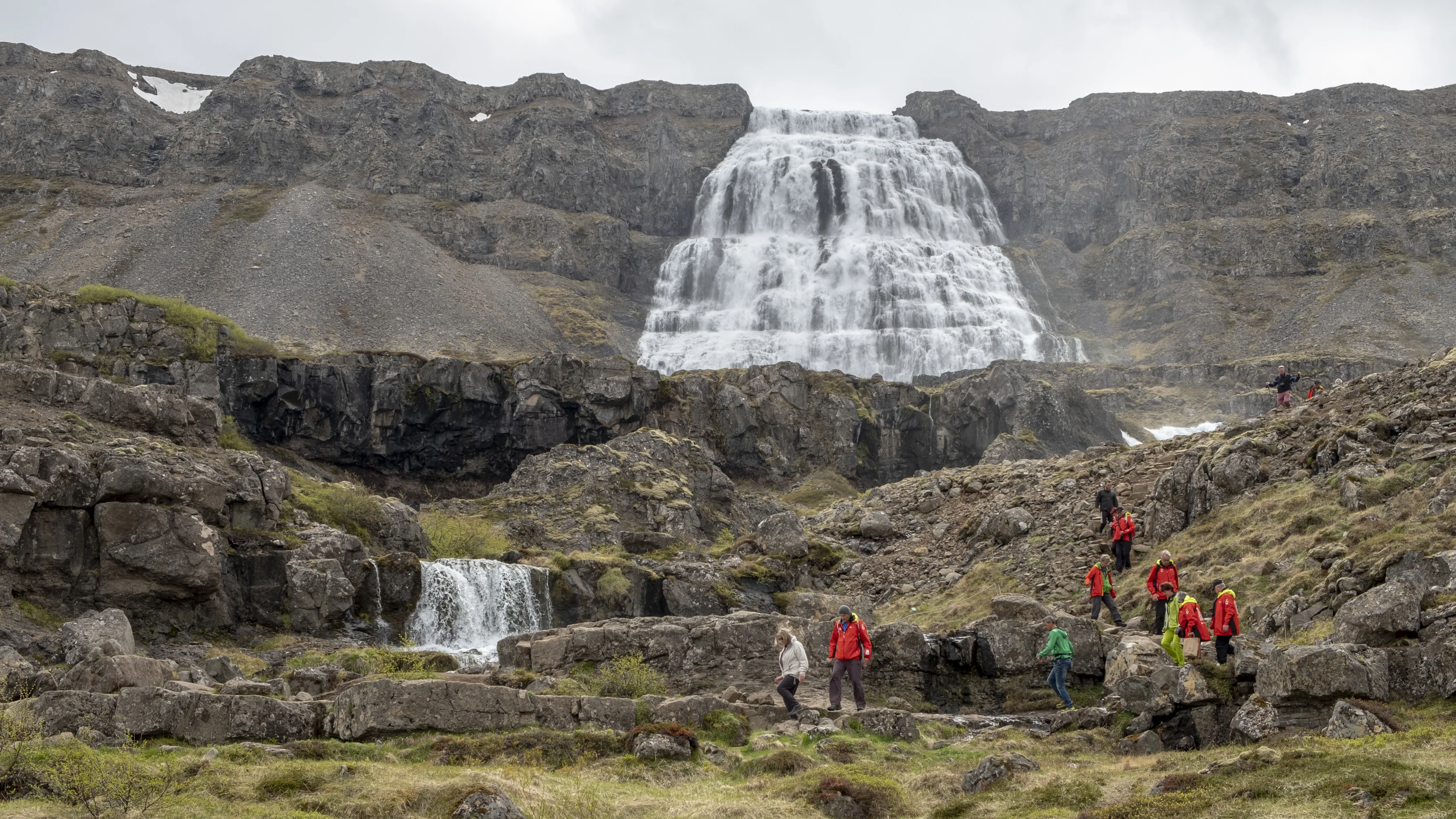 The Majestic Waterfall Dynjandi safj r ur Iceland HGR 124632 Photo Andrea Klaussner