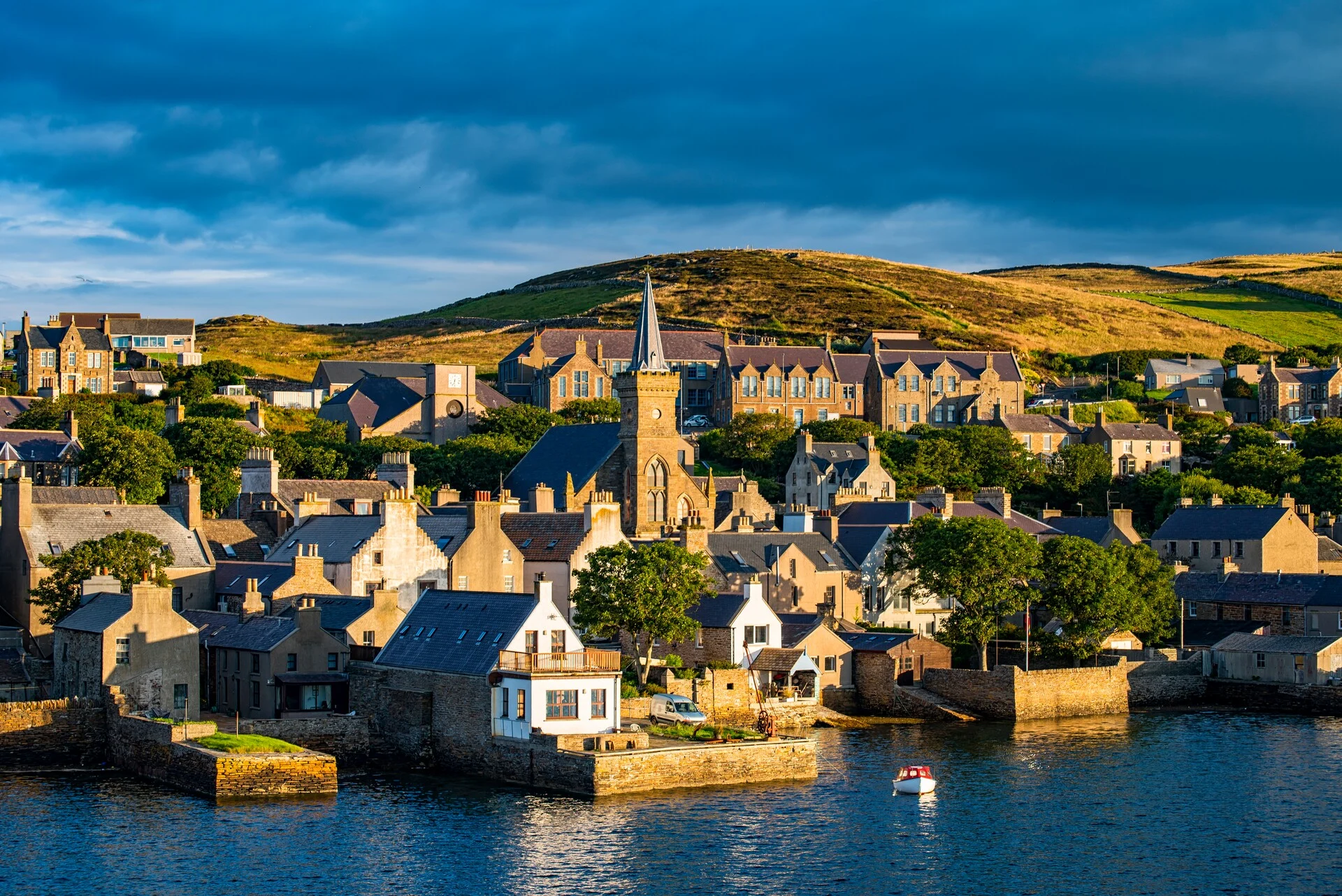British Isles Scotland Orkney Islands Stromness HGR 165790 Photo Shutterstock