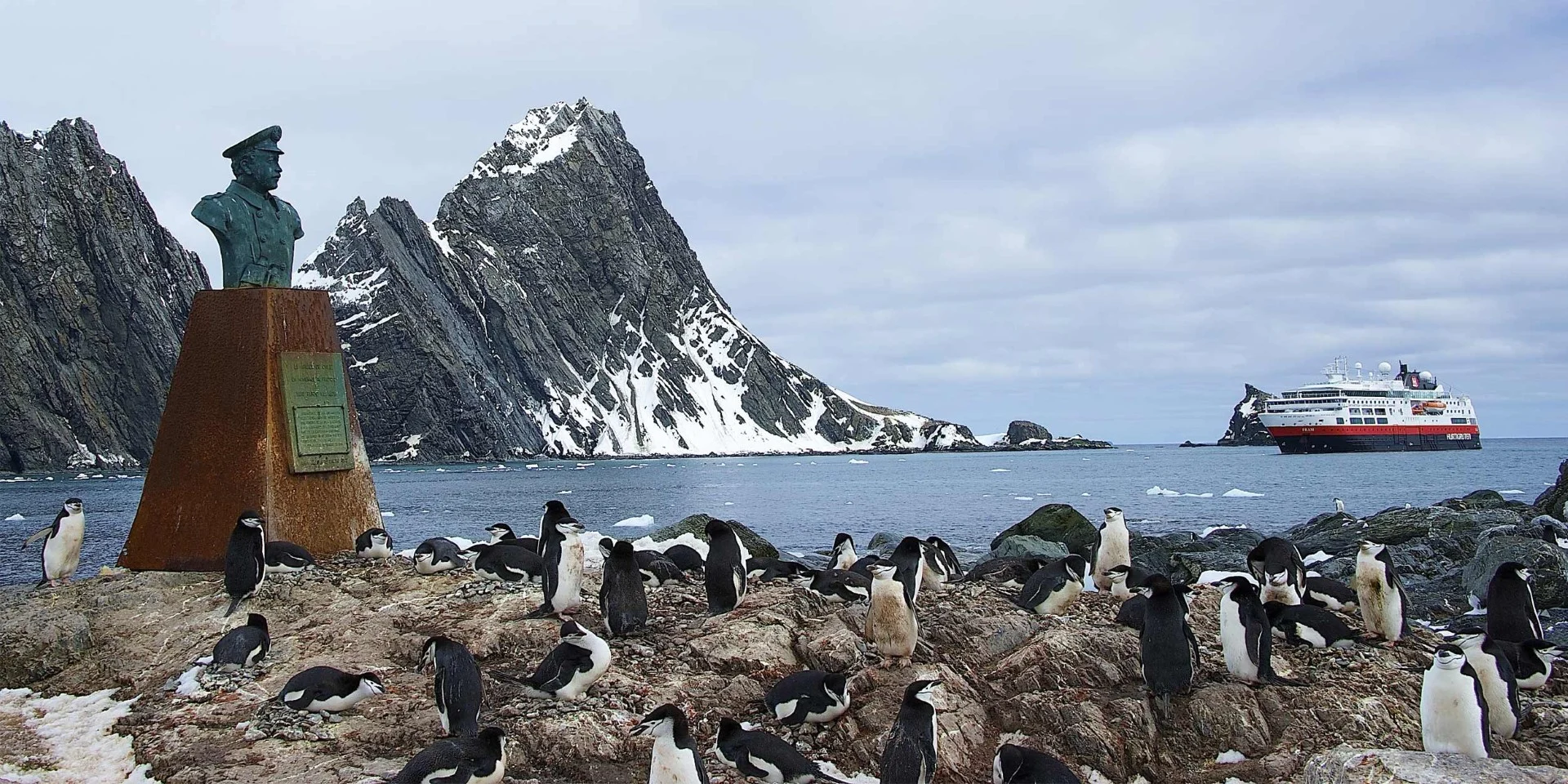 Chinstrap Penguins, Elephant Island - Photo Credit: Dominic Barrington