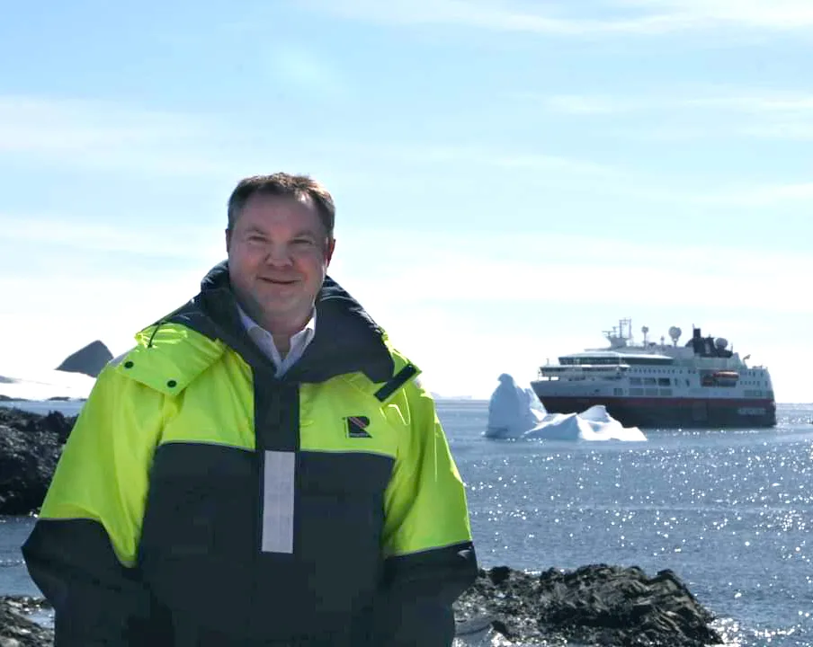 Frank's role as chief engineer with Hurtigruten Expeditions has taken him to many incredible locations.