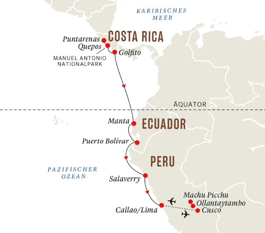 Panama Canal & Colonial Highlights | with Machu Picchu | Hurtigruten ...