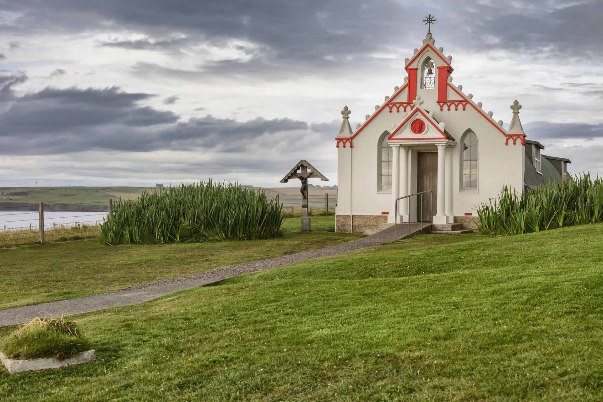 Lamb Holm - Queen of Peace Chapel. Credit: Shutterstock