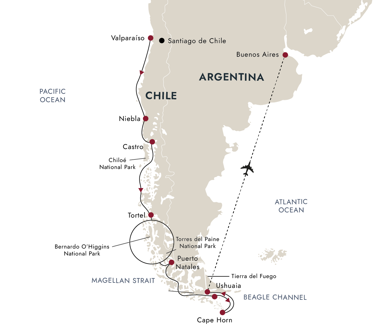 cruise the chilean fjords