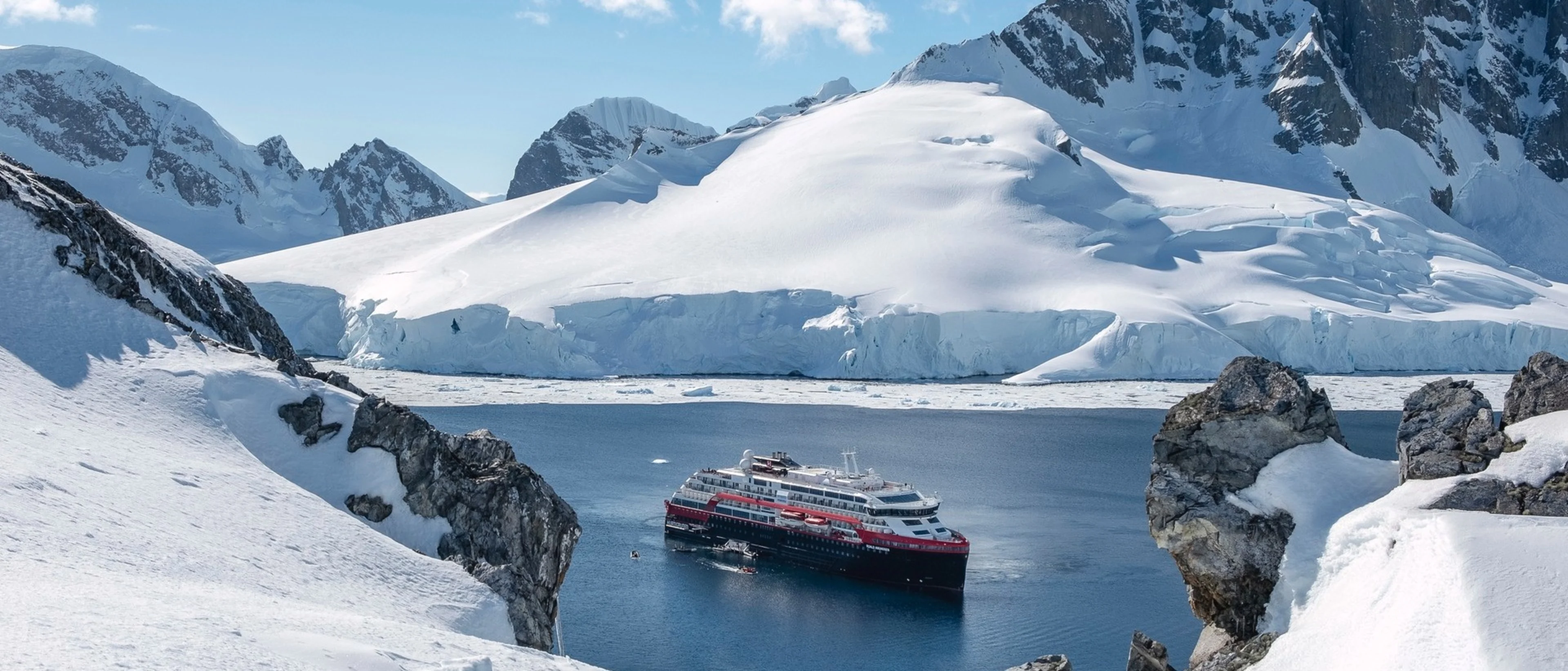 M/S Roald Amundsen, Orne Harbour, Antarktis