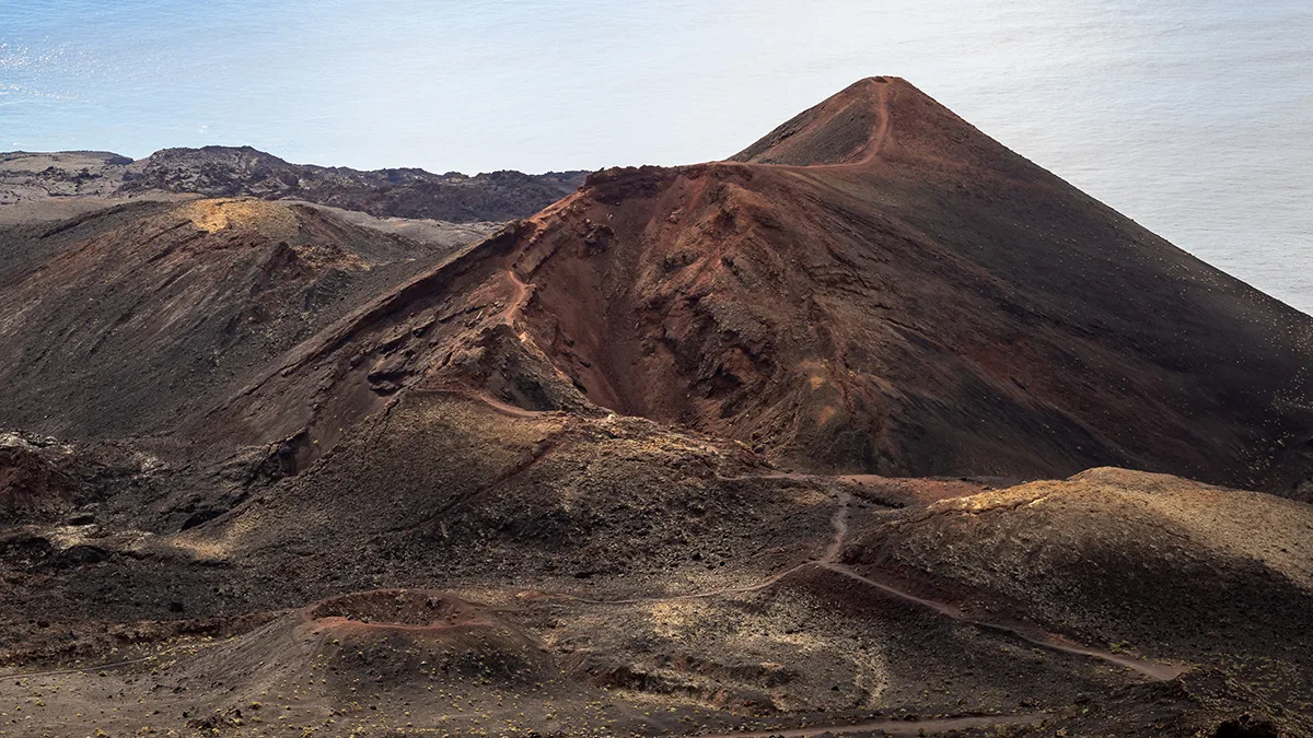 The Baren Volcano Teneguia, La Palma Spain. Credit: Shutterstock.