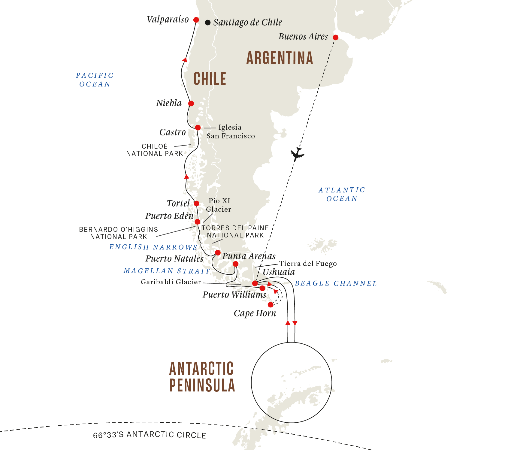patagonia and antarctica tours