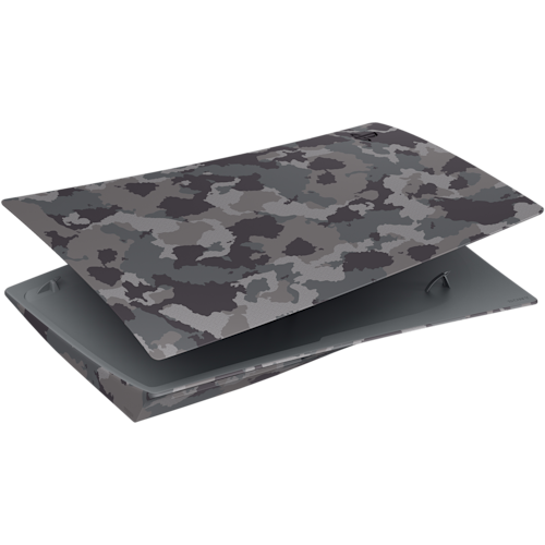 Sony PS5 Standard Cover Grey Camouflage vaihtokuoret Telia