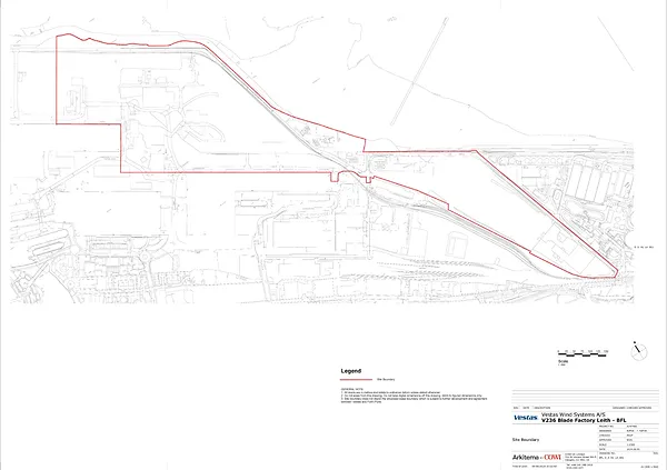 Image of Vestas Leith Boundary Plan.