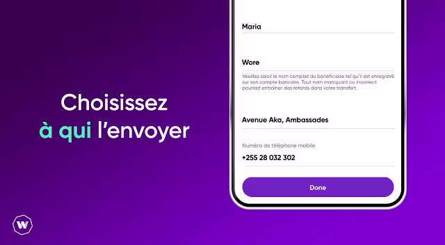 Envoyer de l’argent avec WorldRemit Envoyer de l’argent avec WorldRemit
