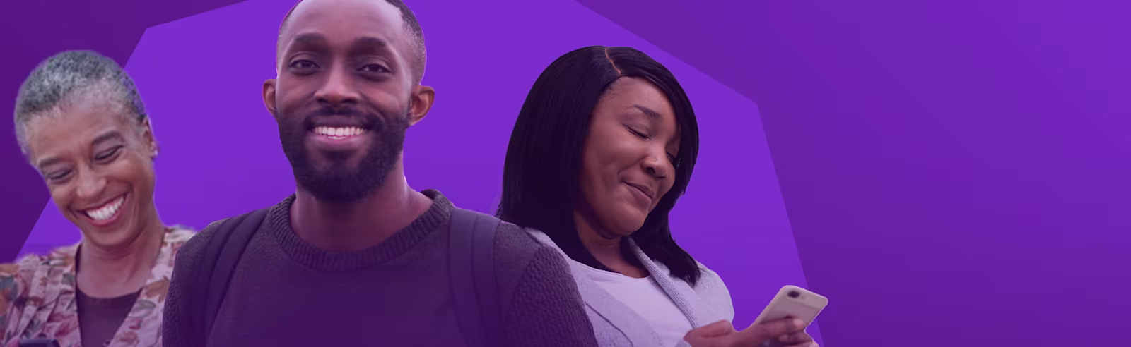 Kenya Uganda airtime top up An image of an African woman who has her arms folded and a big smile on her face