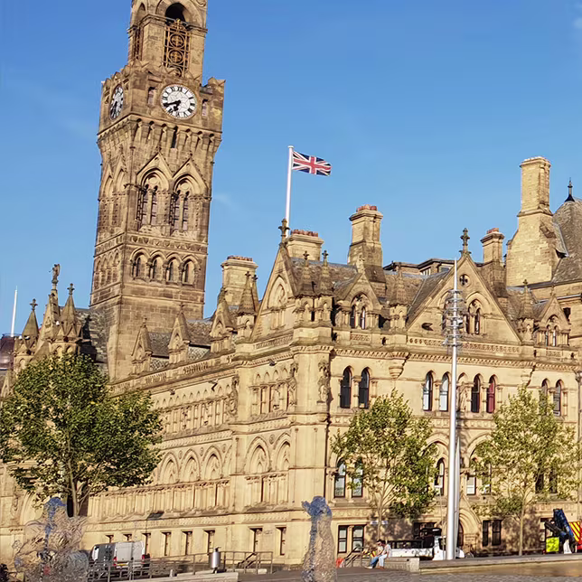 An outdoor photo taken in Bradford