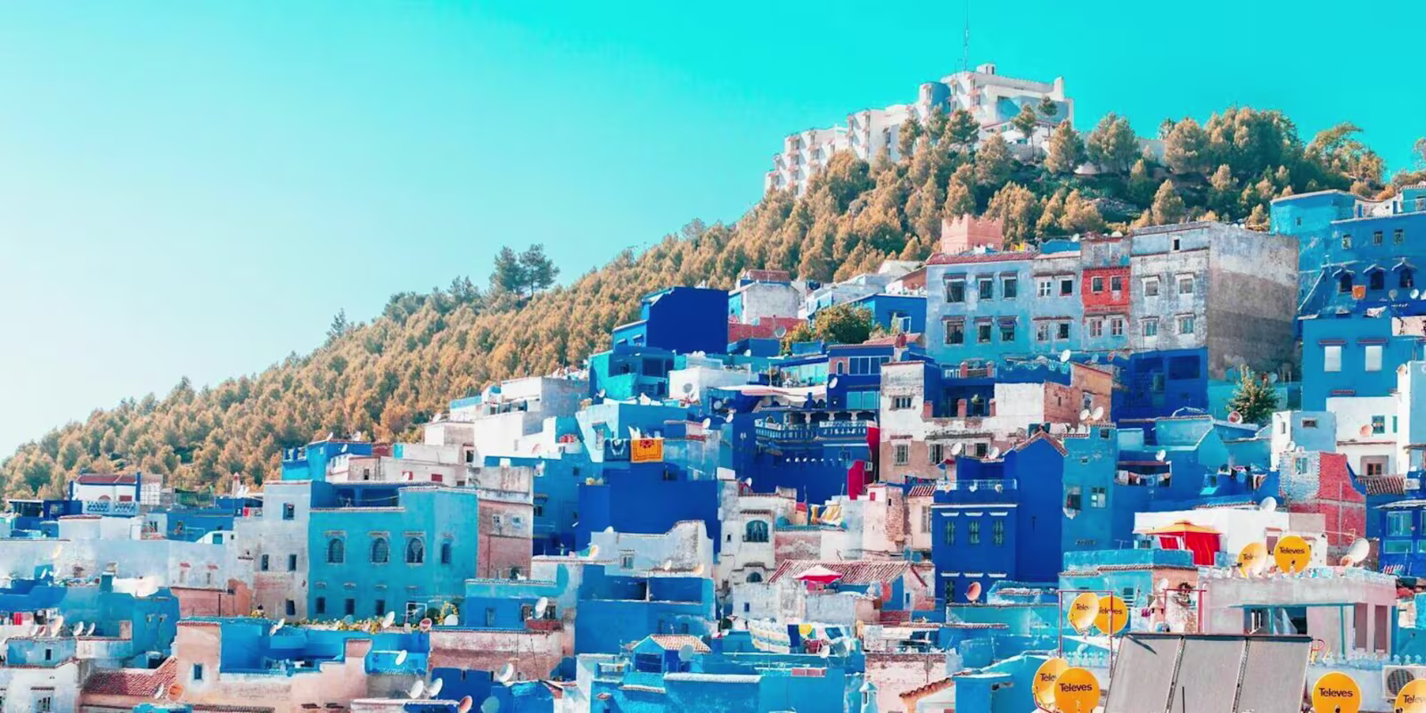 Paysage d'une ville marocaine