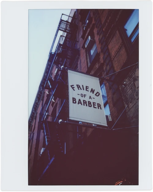 Friend of a Barber, New York