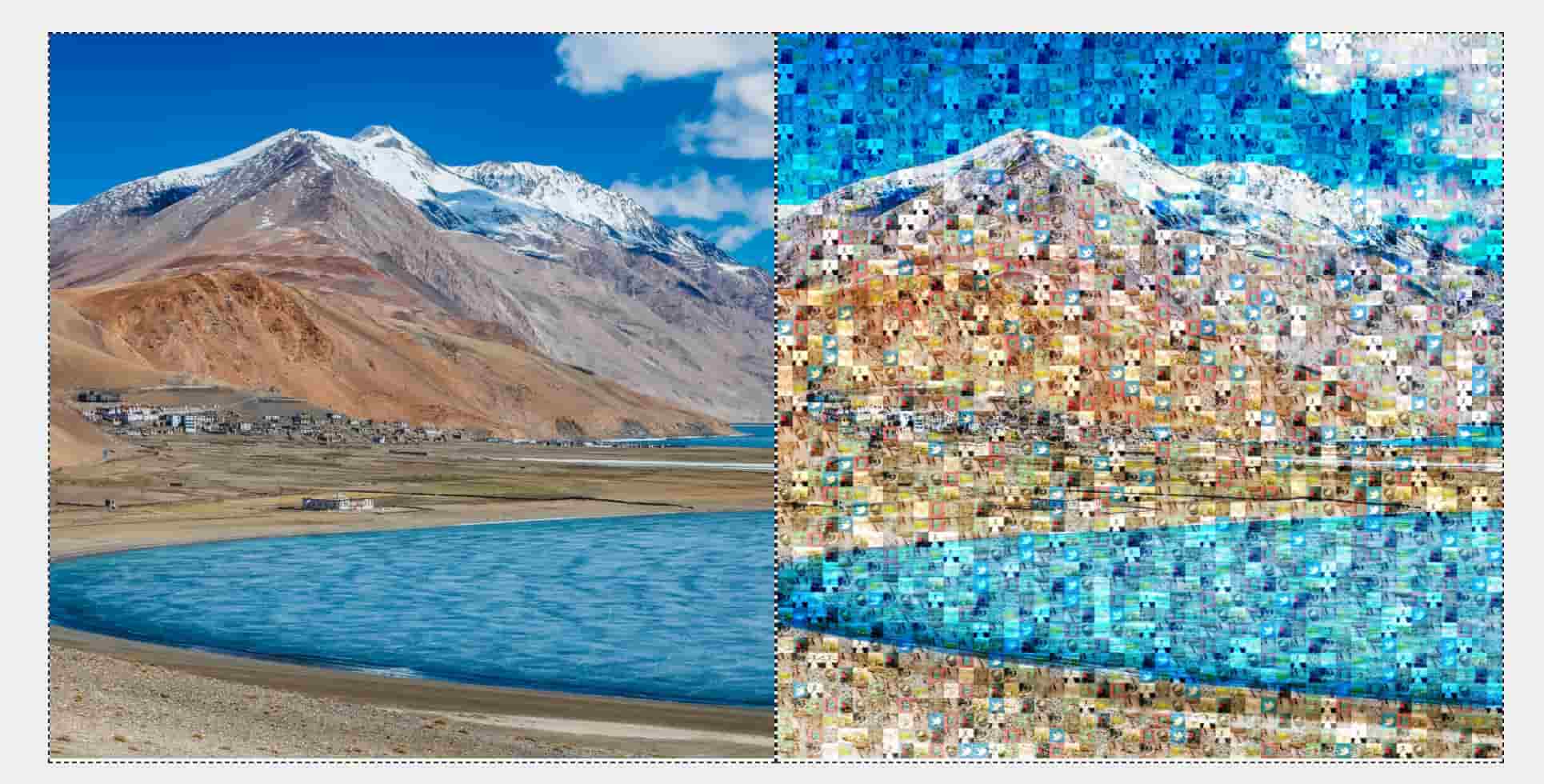 フォトモザイク風な画像を生成するジェネレーター のーどインク フォトモザイク風な画像を生成するジェネレーター のーどインク