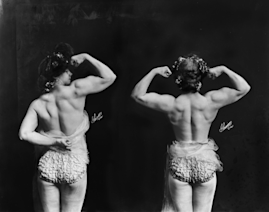 Vintage Female Weightlifters | Lipstick Lifters