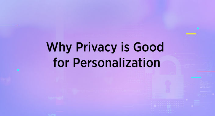 Why Privacy is Good for Personalization