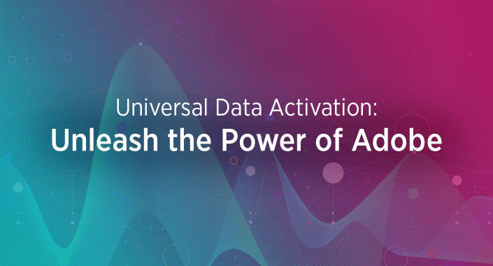 Title design reading, Universal Data Activation: Unleash the Power of Adobe