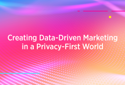 Blog title design reading, Creating Data-Driven Marketing in a Privacy-First World
