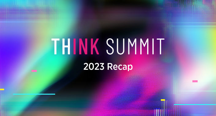 Blog title design reading: Think Summit 2023 Recap