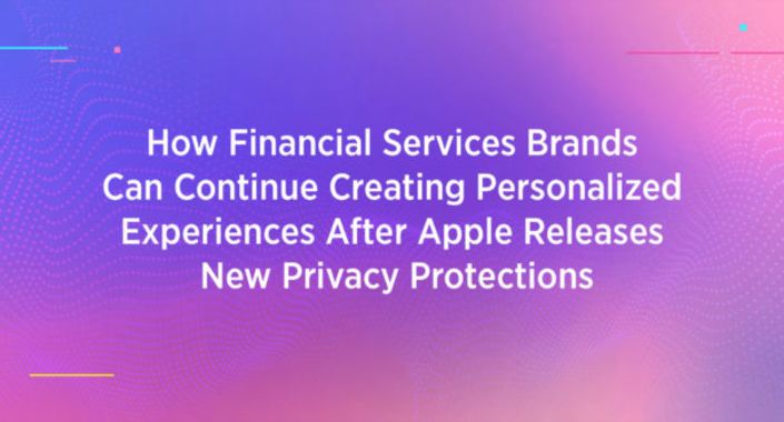 On the blog, financial strategist Robbie Freeman shares how financial services can use their zero and first-party to supercharge stunning personalization across multiple platforms. 