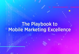 Blog title design reading: The Playbook to Mobile Marketing Excellence