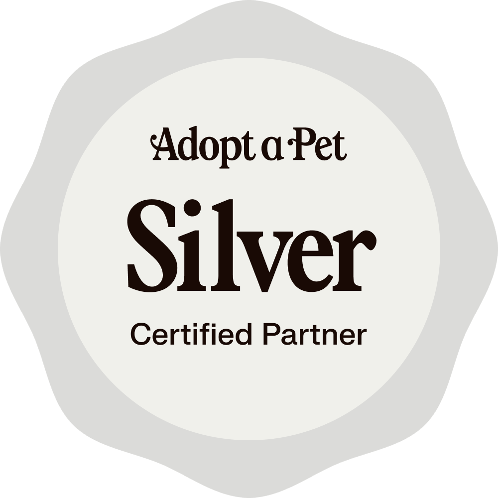 Adopt a Pet SILVER Certified Partner badge