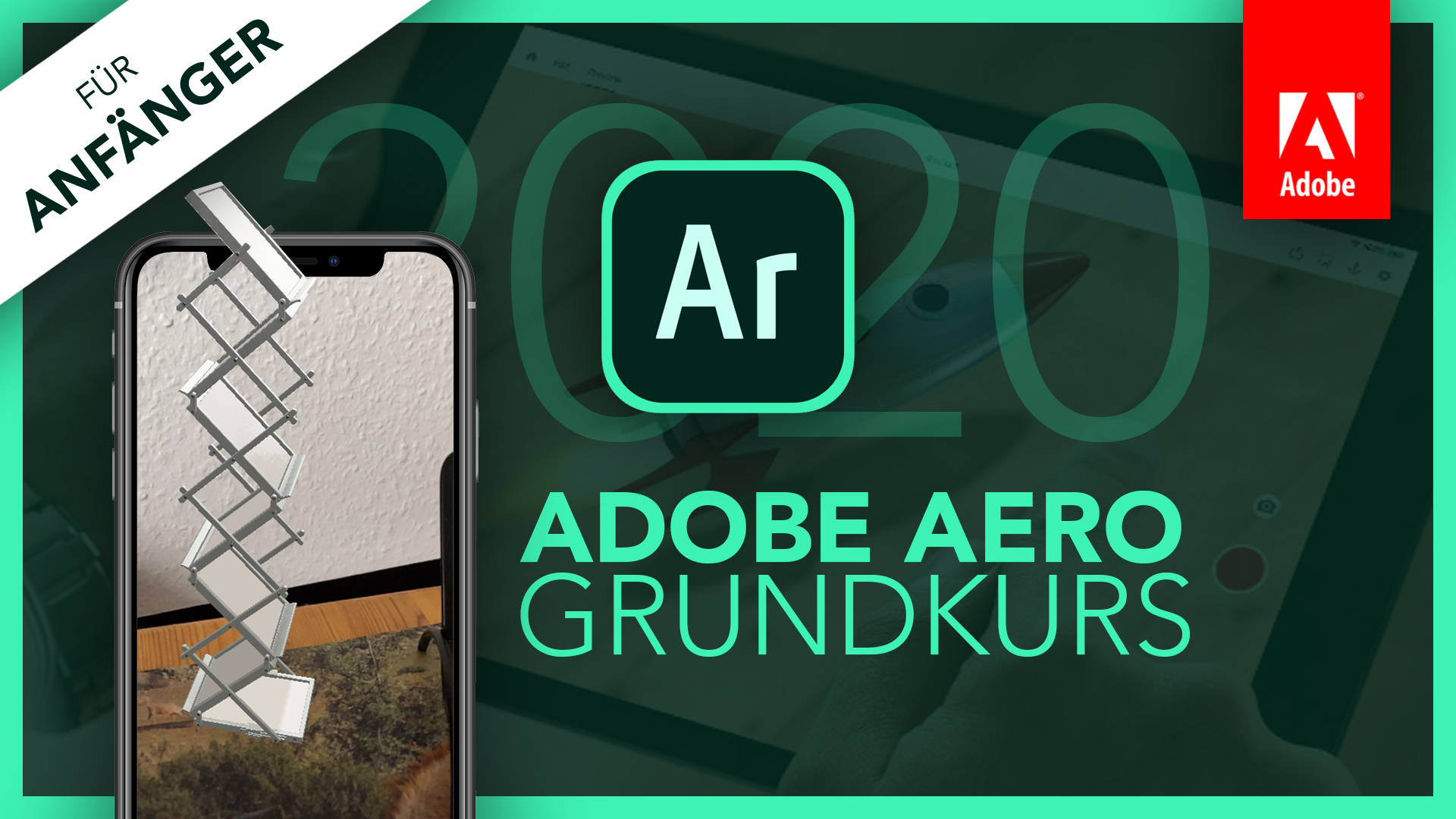 Adobe Aero (Grundkurs für Anfänger) Deutsch (Tutorial) App
