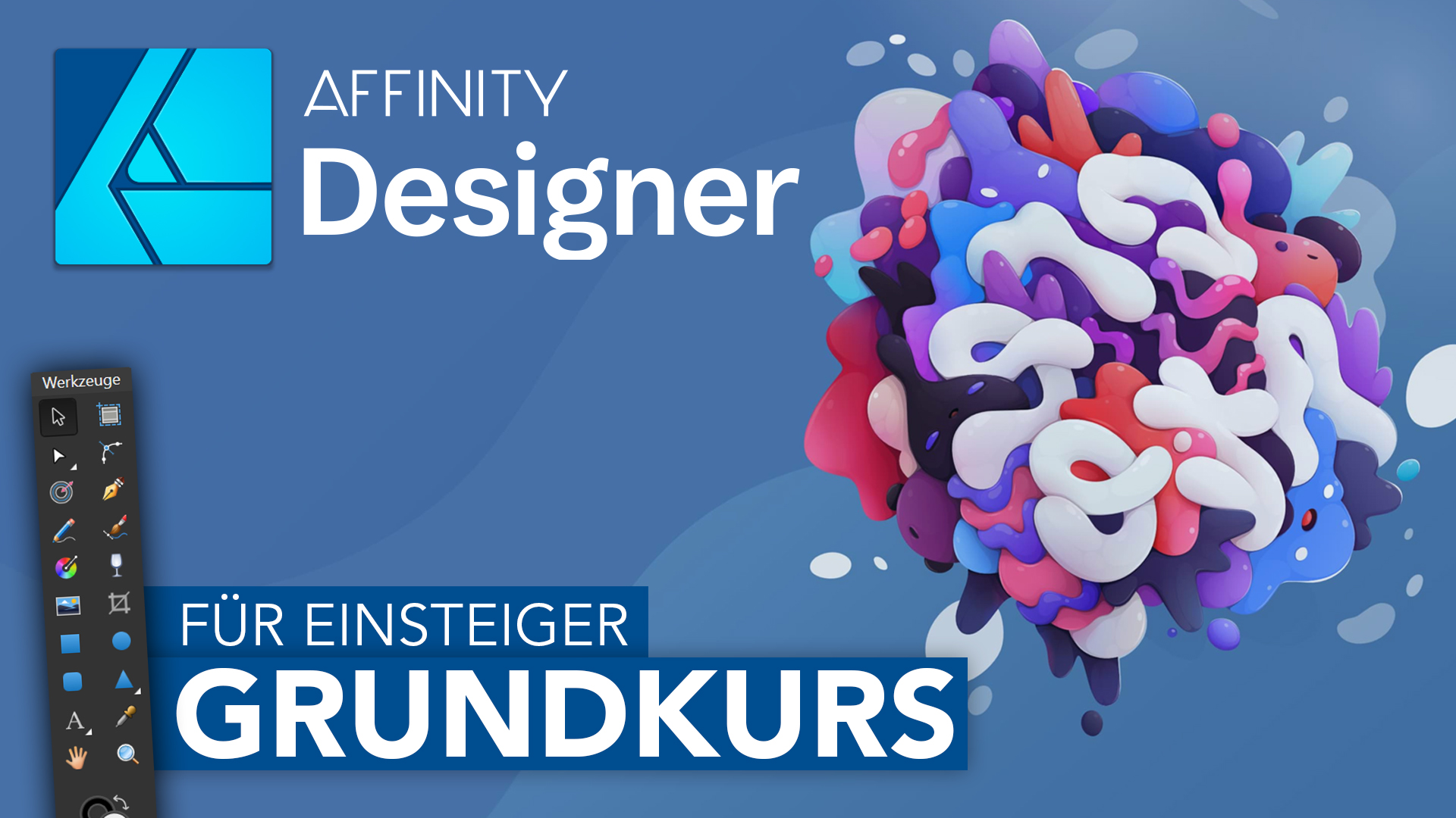 Affinity Designer (Grundkurs für Einsteiger) Deutsch (Tutorial)