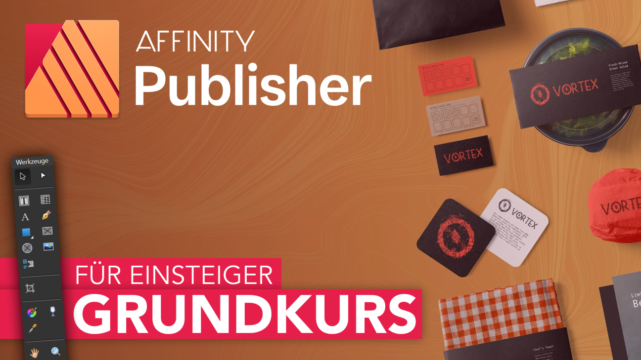 Affinity Publisher (Grundkurs für Einsteiger) Deutsch (Tutorial)