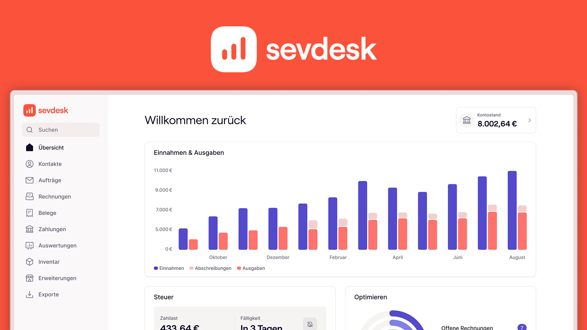 sevDesk (Tutorial): Alles was du zum Einstieg in die Buchhaltungssoftware wissen musst