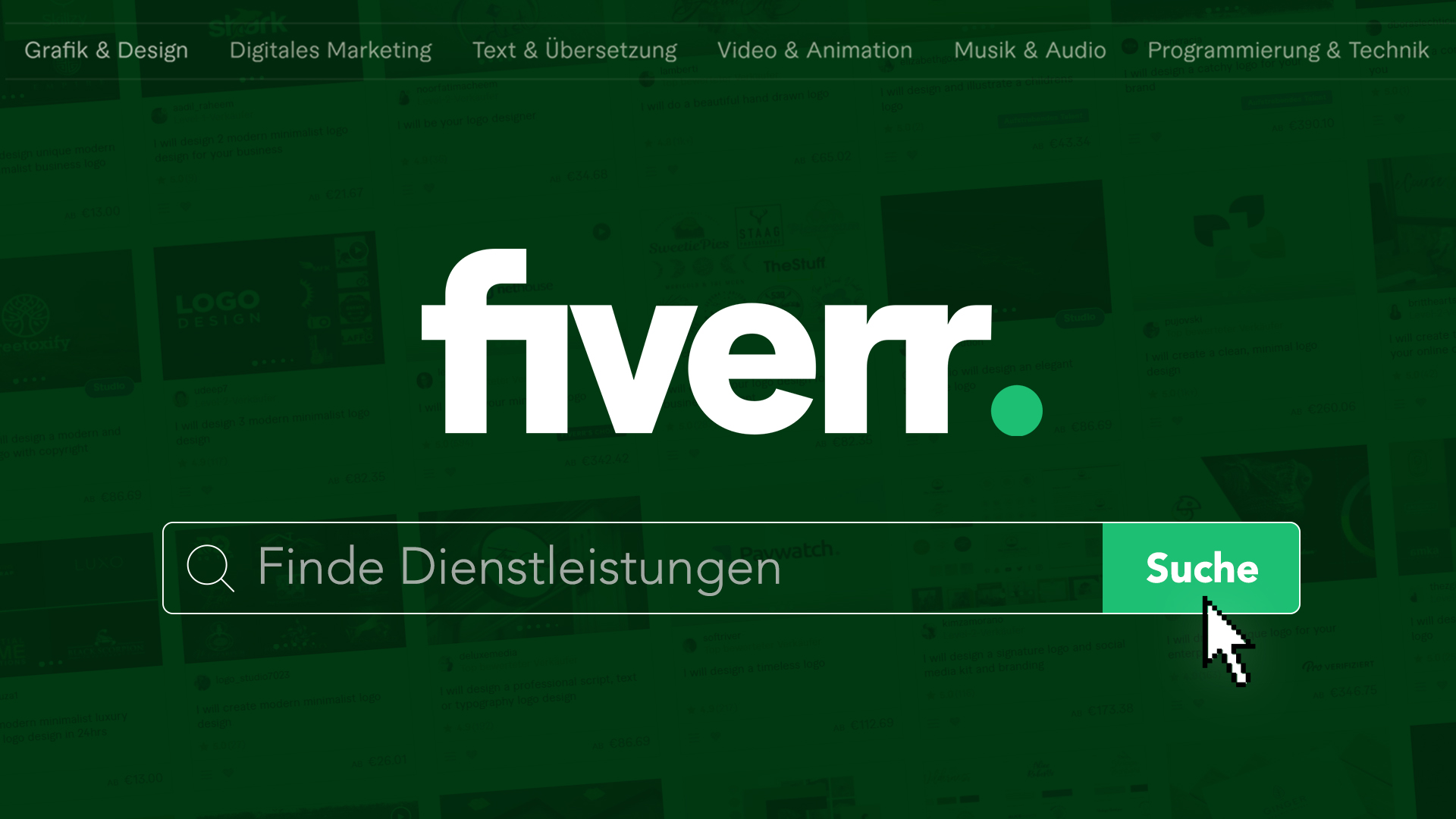 Wie funktioniert Fiverr? (Tutorial): Einfach Dienstleistungen finden & buchen