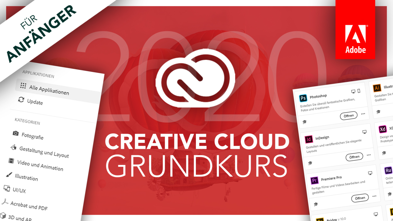 Creative Cloud Grundkurse 2020