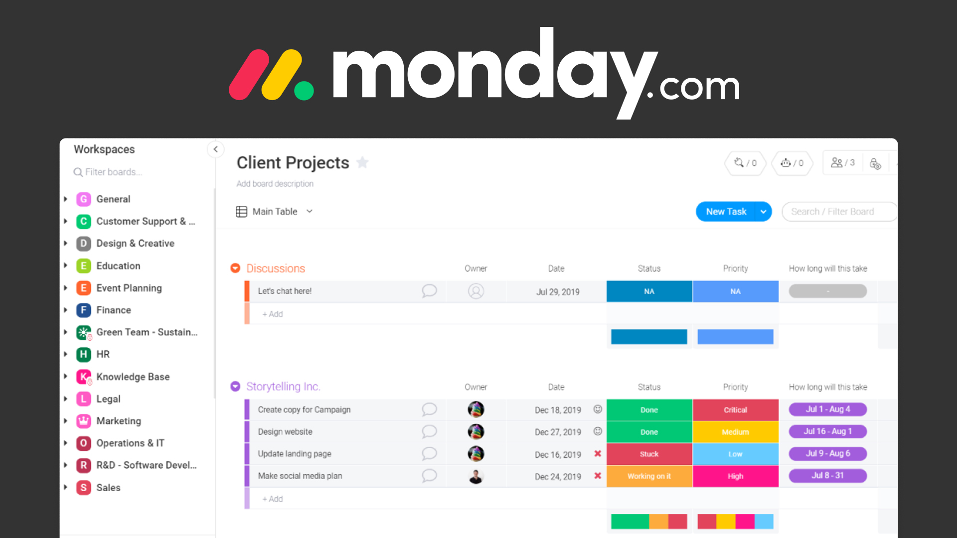 Monday.com (Das Große Tutorial): Verwalte einfach deine Aufgaben & Projekte im Team