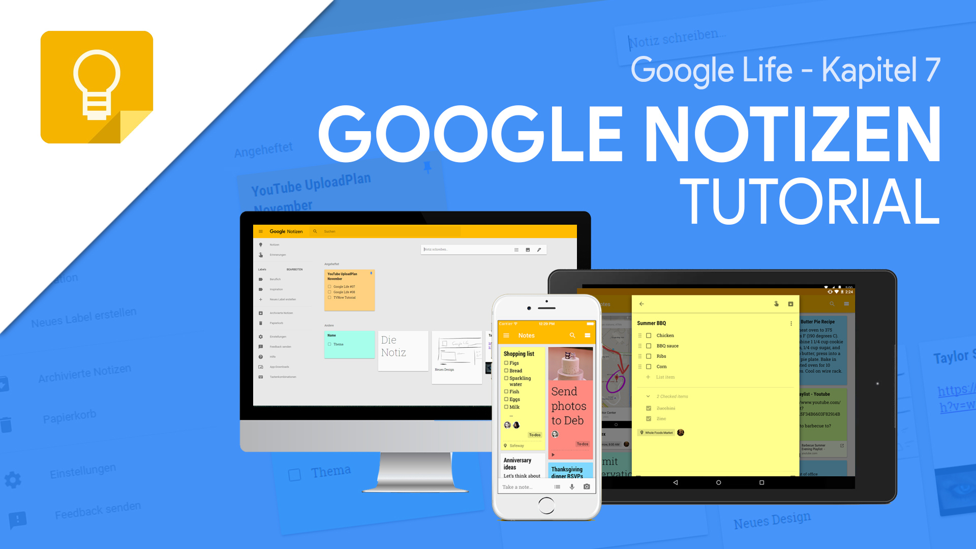 So funktioniert Google Notizen (Tutorial)