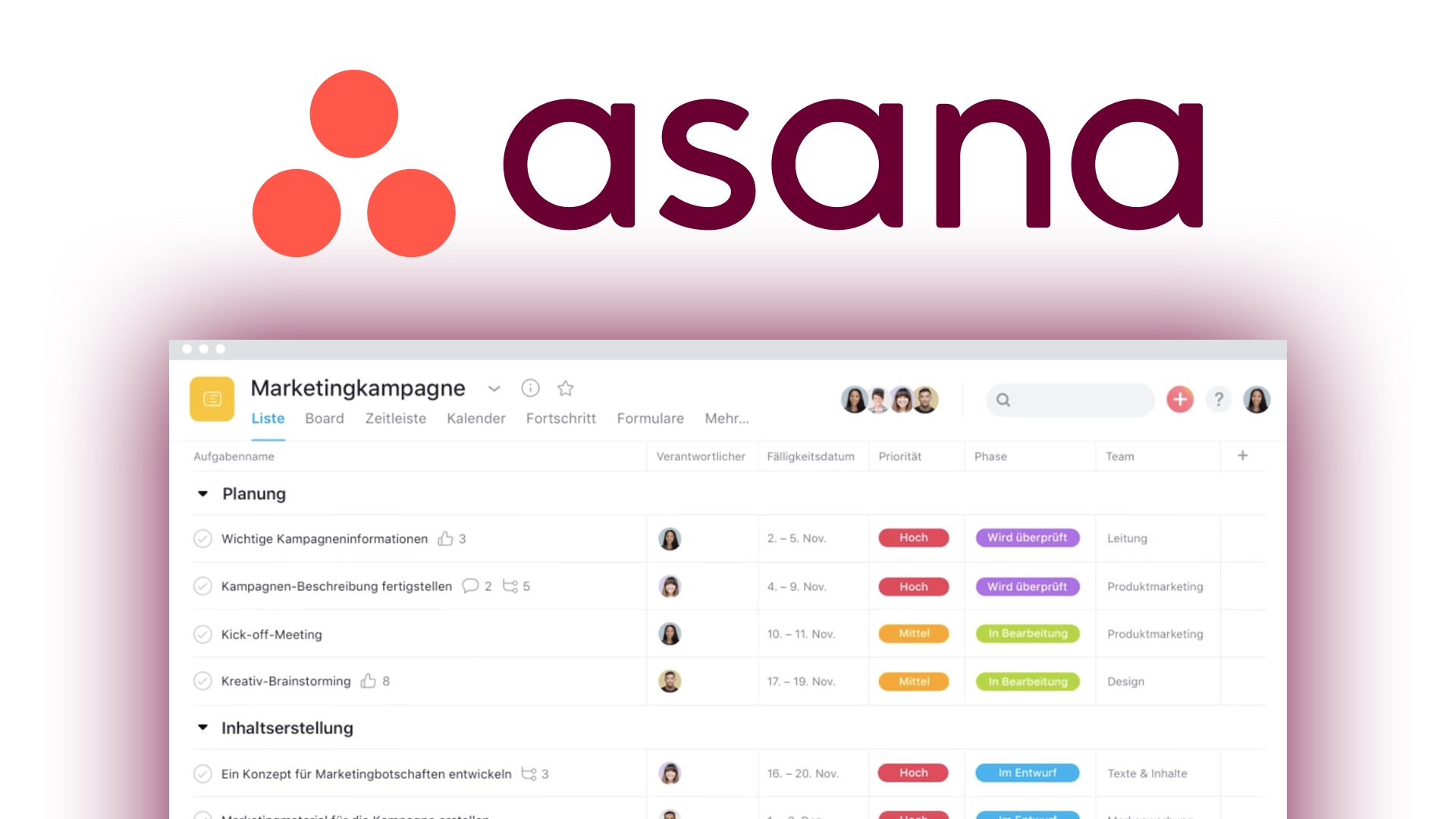 Asana (Tutorial für Einsteiger): Organisiere deine Aufgaben & Projekte