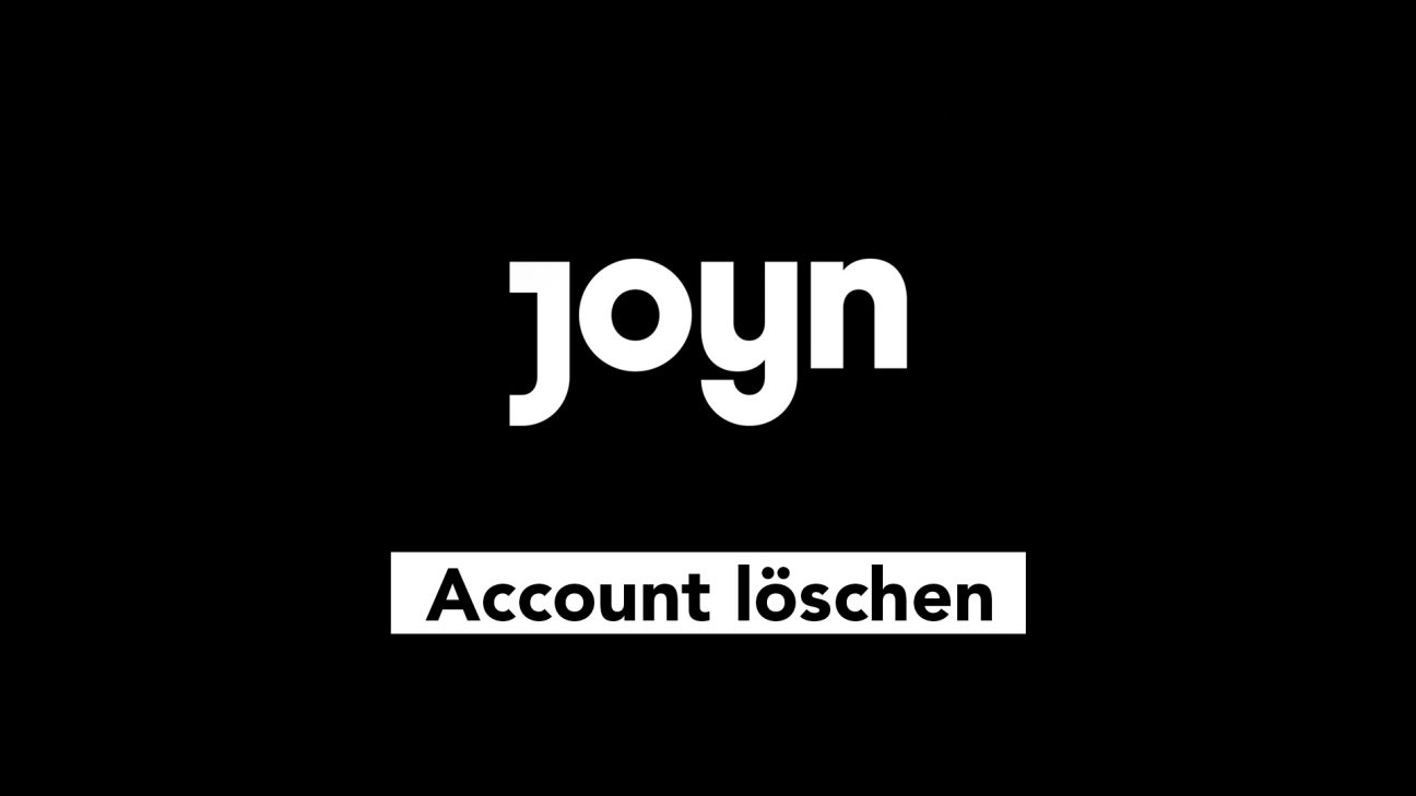 joyn account löschen