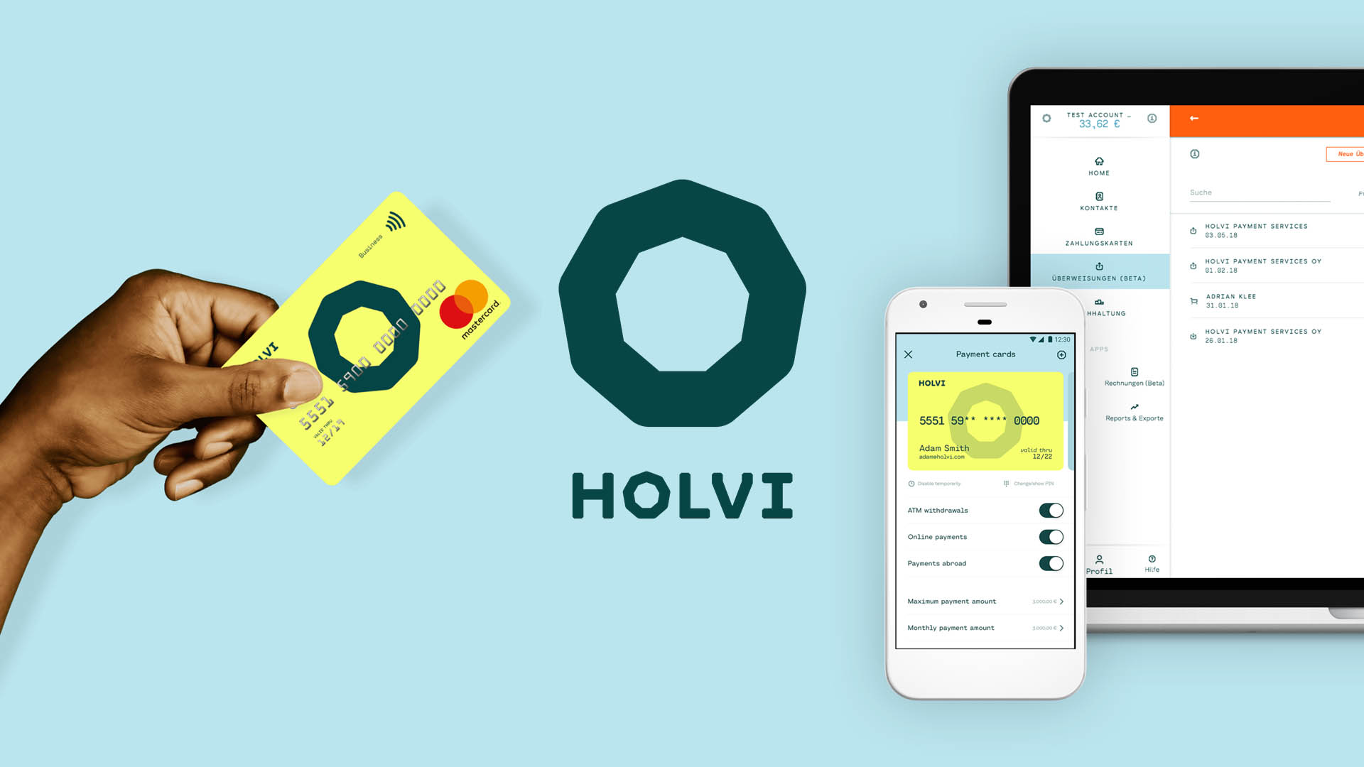 Holvi (Tutorial): Alles was du zum Geschäftskonto wissen musst