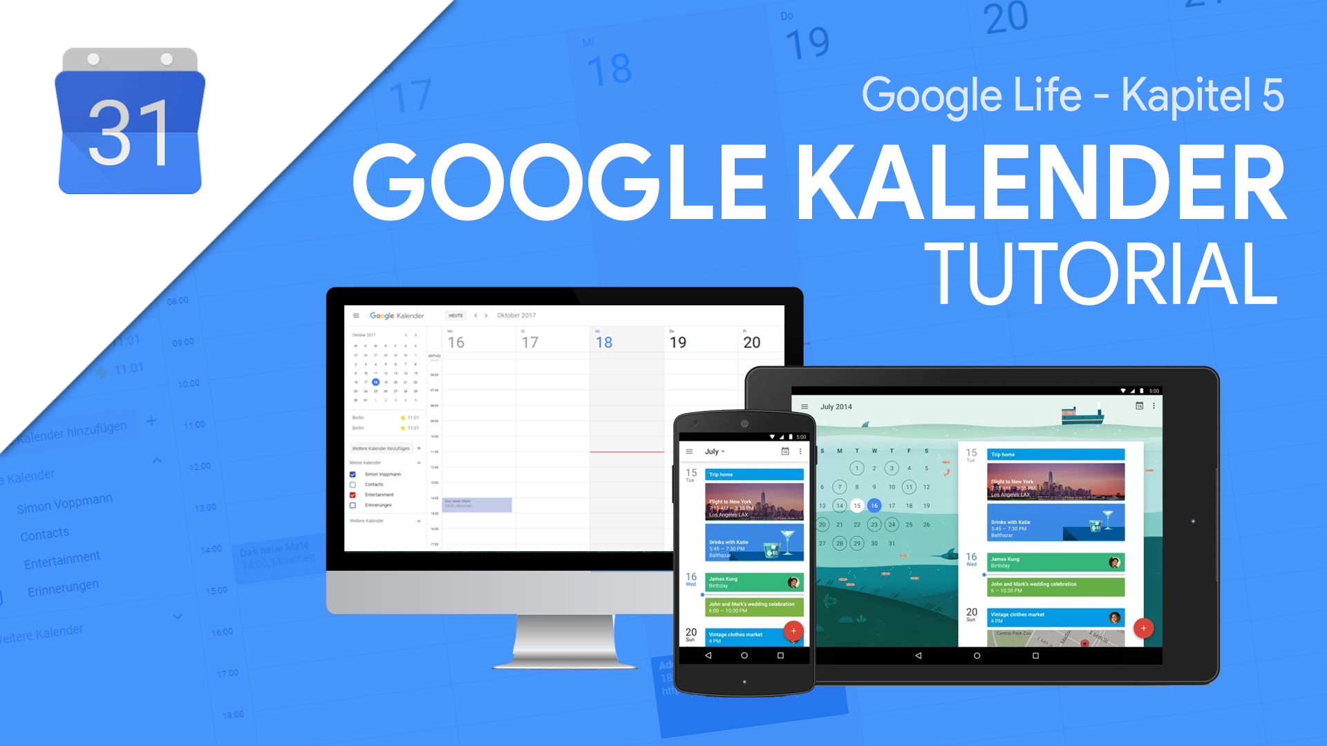 So funktioniert Google Kalender (Tutorial)