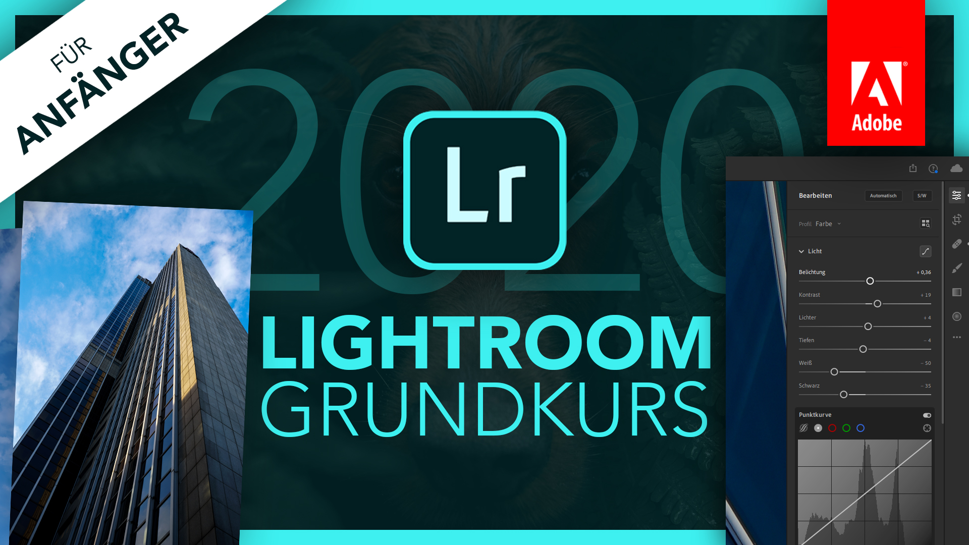 Adobe Lightroom 2020 (Grundkurs für Anfänger) Deutsch