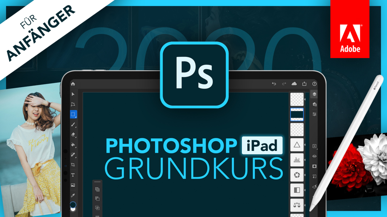 Photoshop iPad Grundkurse 2020