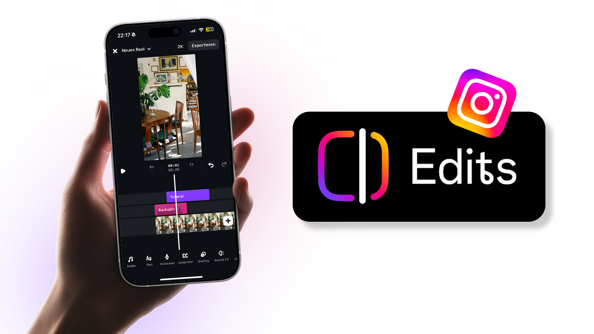Wie funktioniert Edits by Instagram? (Tutorial): Einfach Videos bearbeiten per App