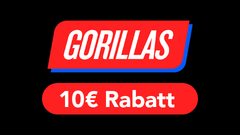 gorillas 10 euro rabatt gutscheine