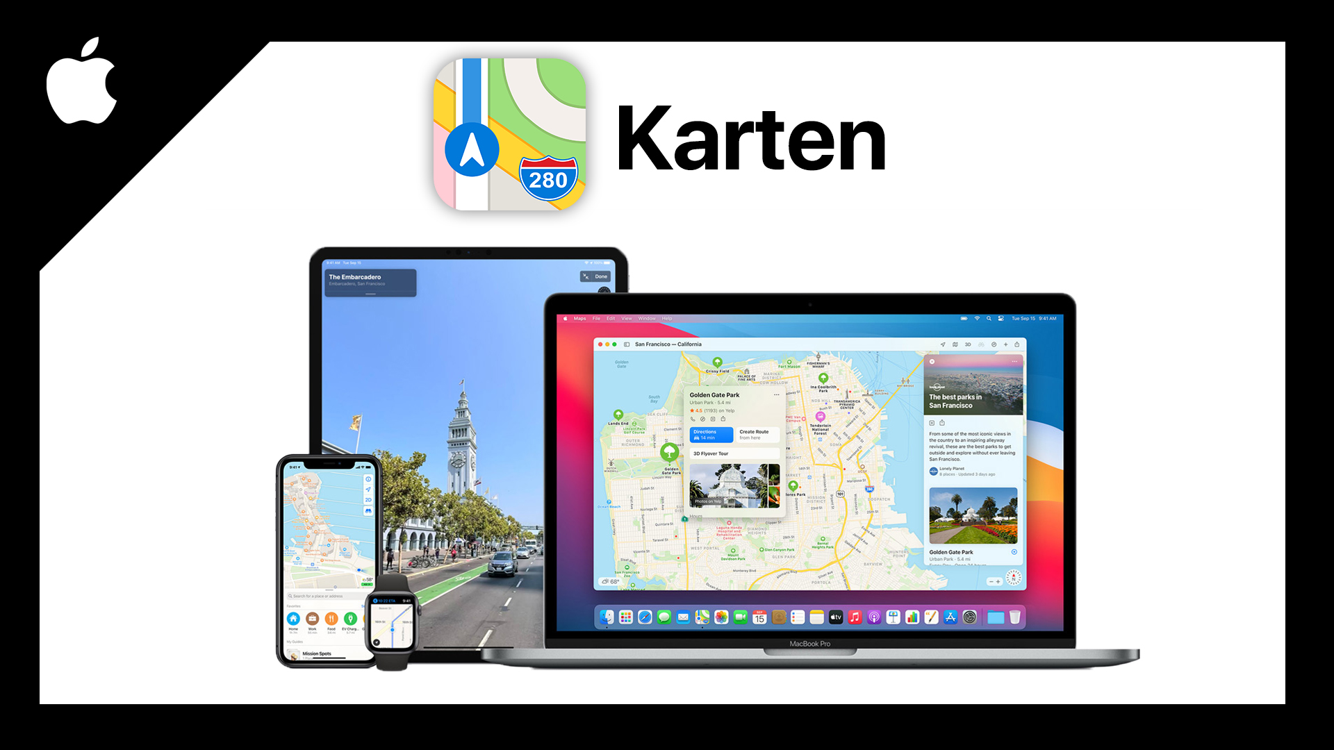 Apple Karten (Tutorial): Einfach Routen planen & Städte erkunden