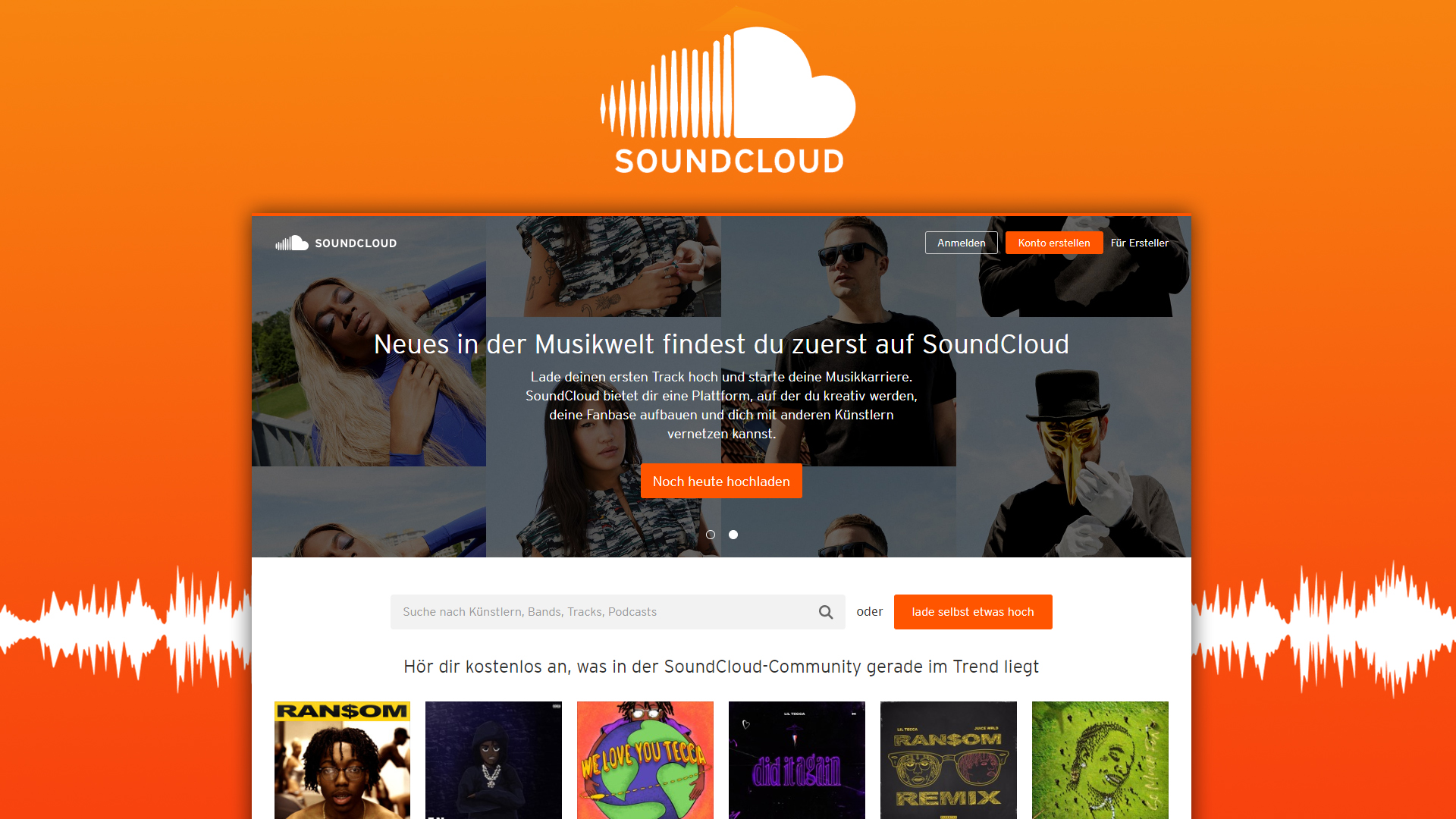 Soundcloud (Das Große Tutorial): Einfach Musik hören und hochladen
